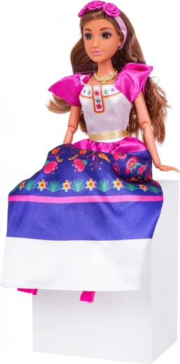 Čudoviti dolgi lasje in naglavni trak