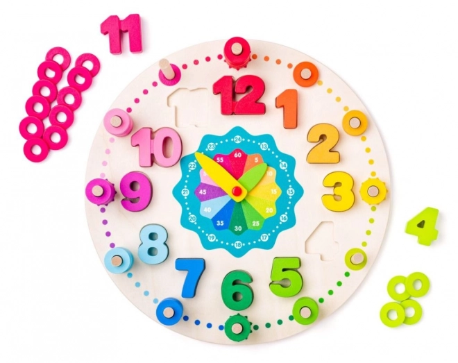 Educational Wooden Clock Set