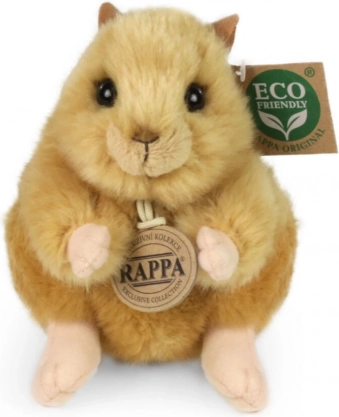 Plush golden hamster 16 cm eco‑friendly Rappa