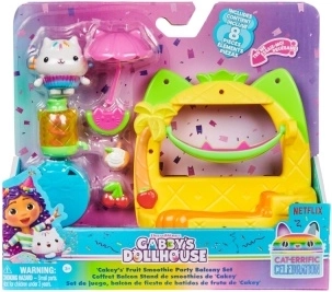 LA CASA DELLE BAMBOLE DI GABBY set balcone Smoothie con Cakey