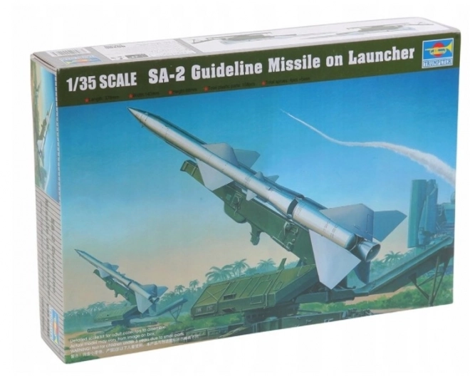 Plastic Model SA-2 Guideline with Launcher