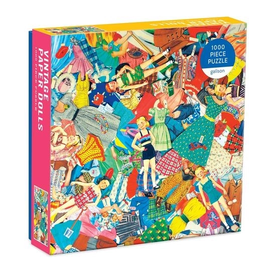 Vintage Paper Dolls Puzzle 1000 Pieces