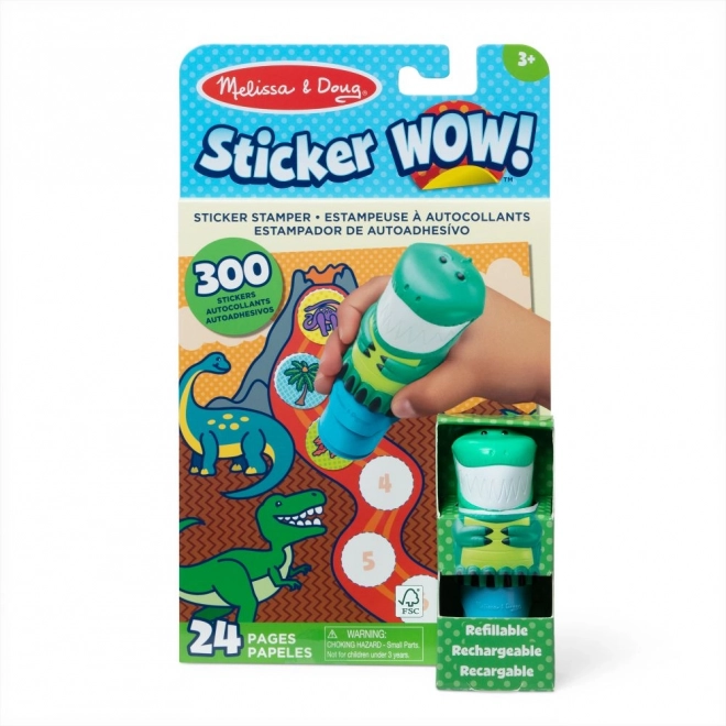 Sticker WOW! Dinosaur Stickers Set