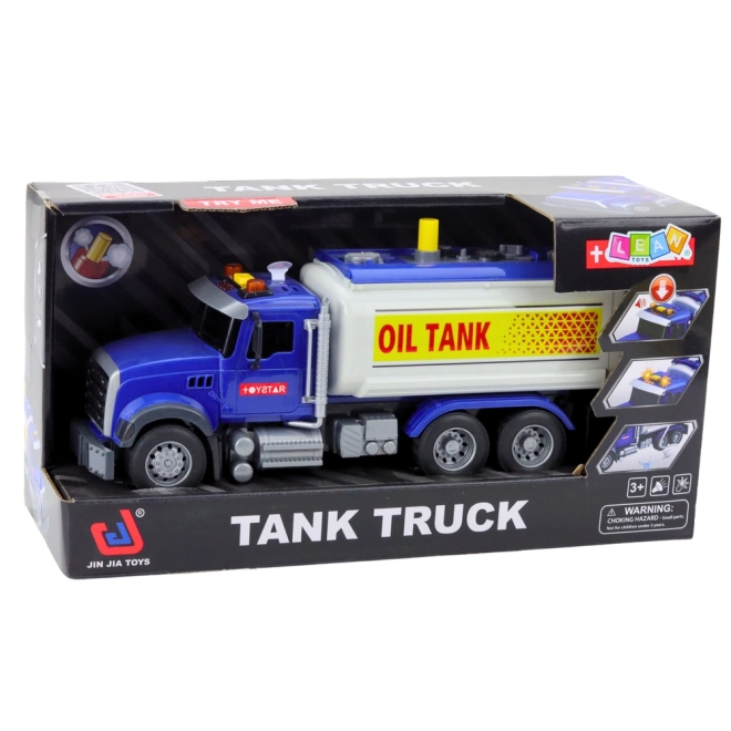 Cistern truck with water and light and sound effects