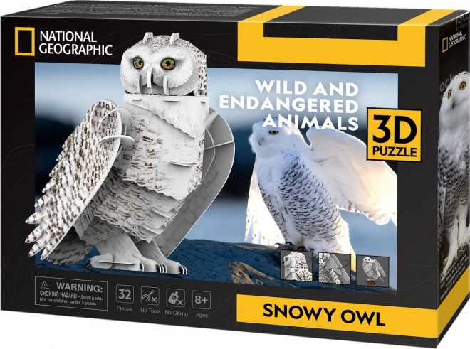 Cubicfun 3D Puzzle Snowy Owl