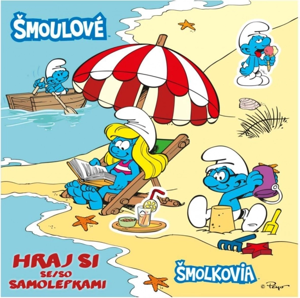 Album nalepk Smrkci - Igraj se z nalepkami