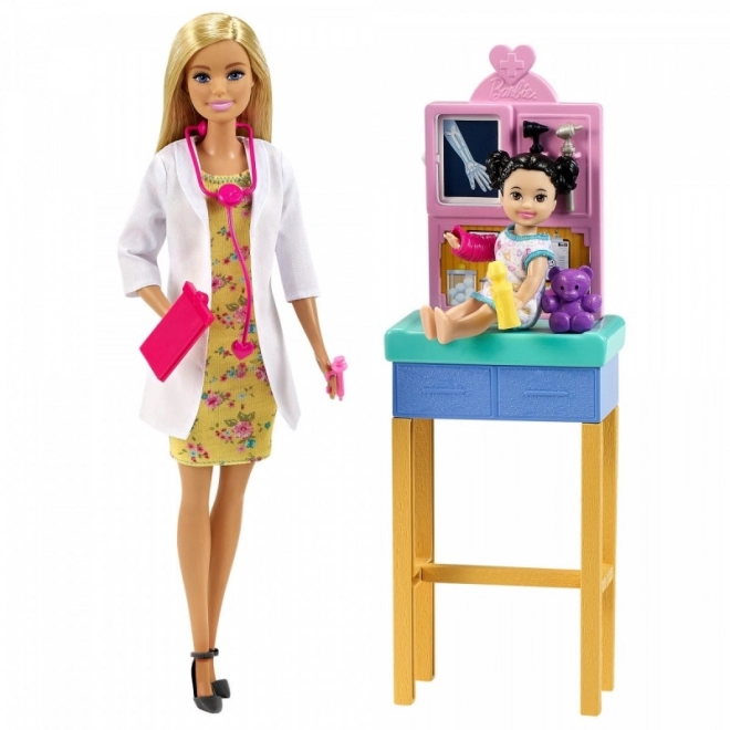 Barbie Pediatrician Doll Set