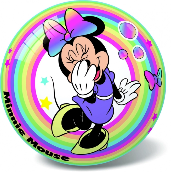 Bal Disney Minnie regenboog 14 cm