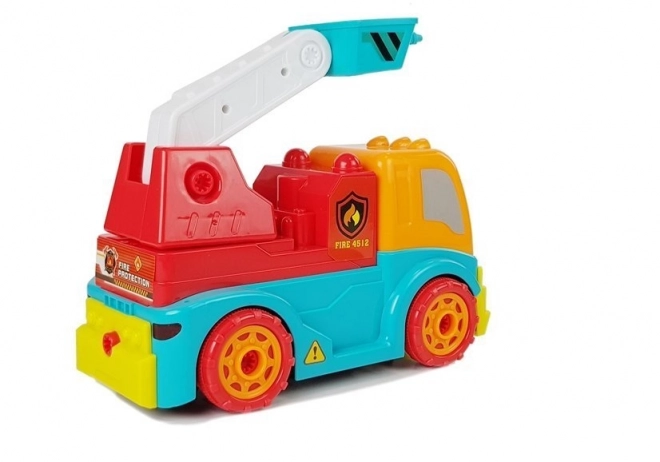 Buildable Fire Truck Toy