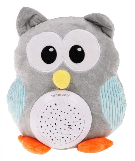 Owl with Sound and Light Features