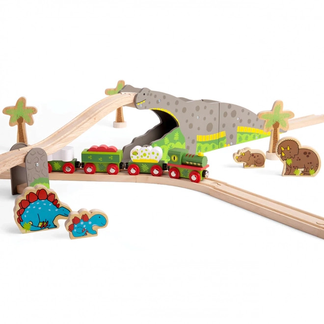 Dinosaur Bridge for Train Sets