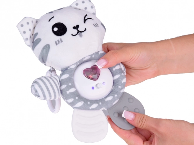 Interactive Kitten Plush Toy 3-in-1