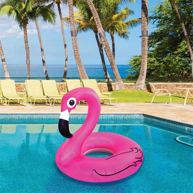 Inflatable Flamingo Swim Ring