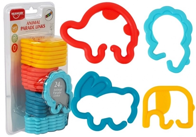 Sensory Animal Shapes Baby Toy