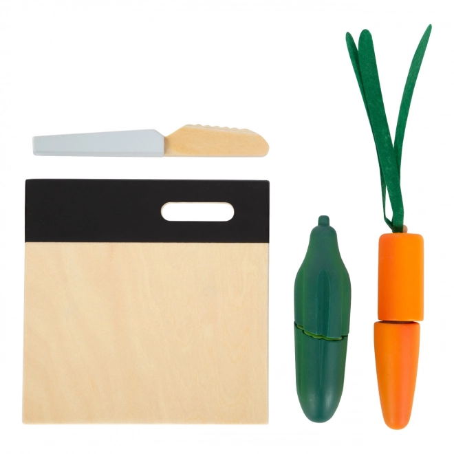 Small Foot Wooden Food Cutting Set