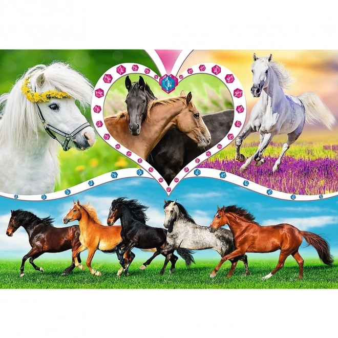 Beautiful Horses 200 Piece Puzzle