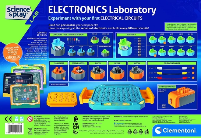 Clementoni Electronic Laboratory Kit