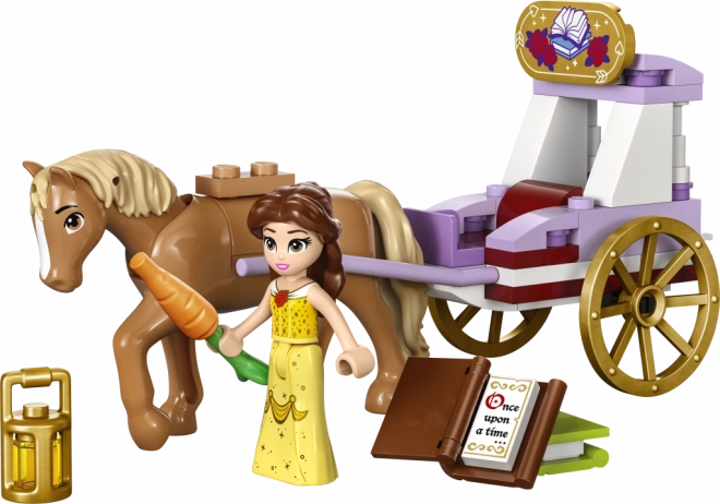 Belle and the Enchanted Carriage with Horse