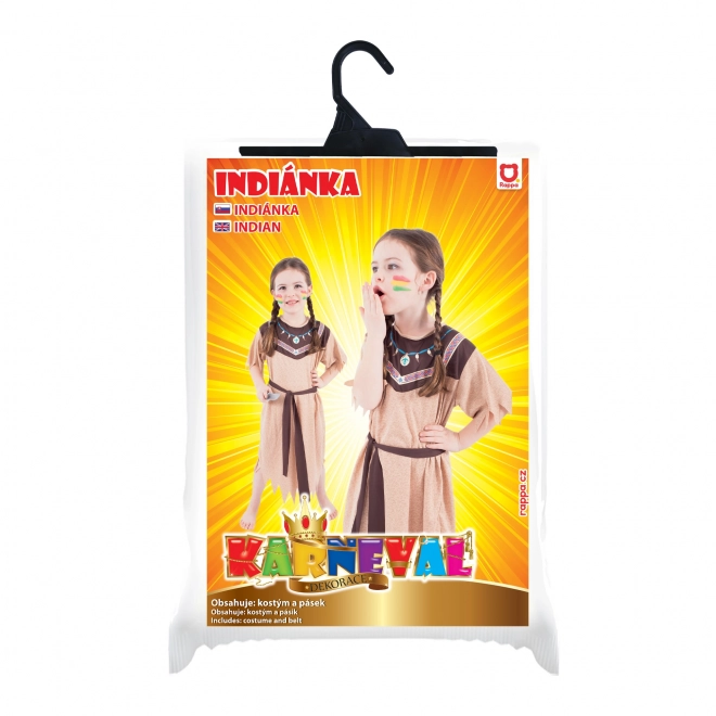 Indian Girl Costume with Belt