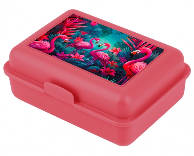 Baagl Lunch Box with Flamingos