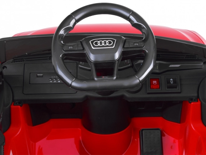 Elektrické auto pre deti Audi RS 6 – Červená