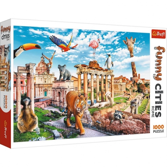 Trefl Art Collection Wild Rome Puzzle 1000 Pieces