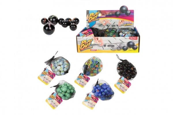 Classic Glass Marbles Game Set