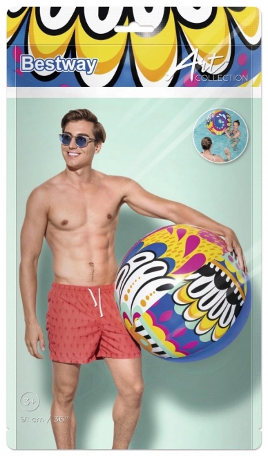 Flirty Fiesta Beach Ball