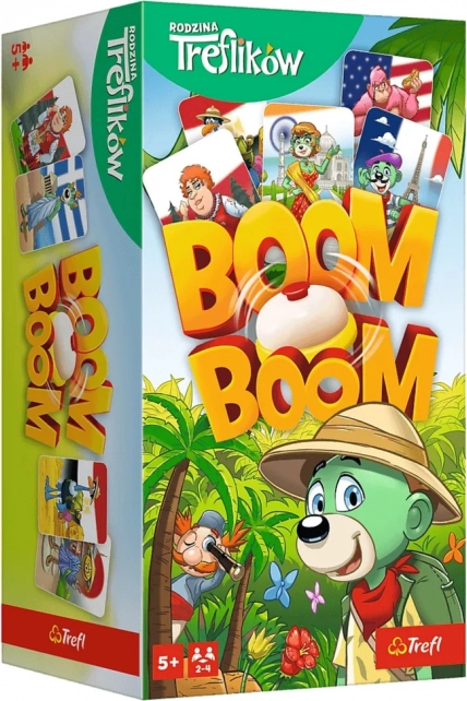 Boom Boom Treflik Family – family reaction game Trefl