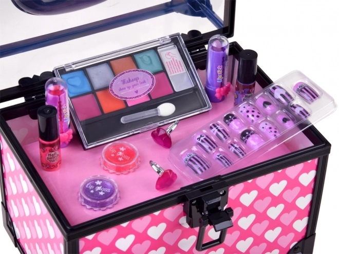 Beauty Case with Makeup for Girls