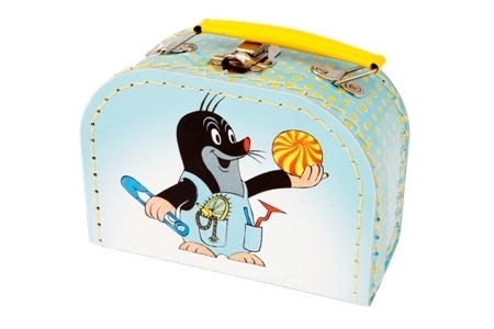 Krtek Child's Suitcase with Krtek and Shorts Design