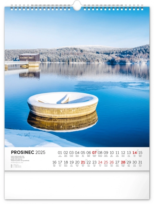 Wall Calendar Water Kingdom 2025