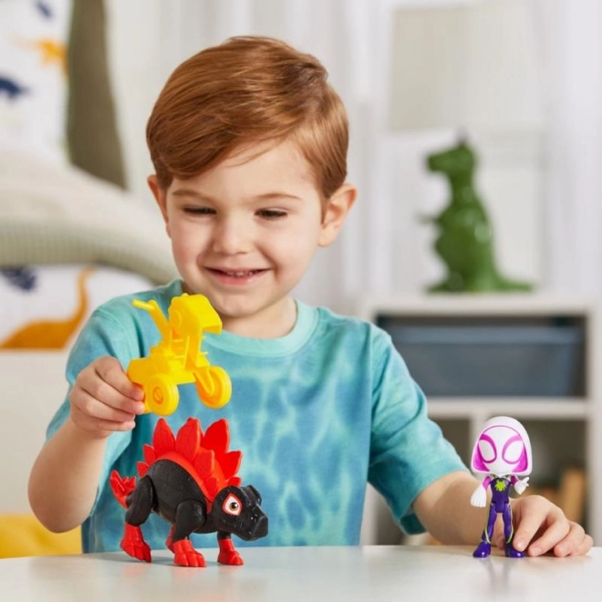 Spider-Man and Friends Dinosaur Action Figure Set