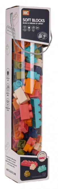 Soft Building Blocks Set 100 Pieces