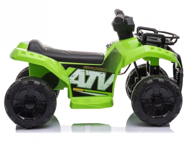 Electric Green Quad Bike for Kids