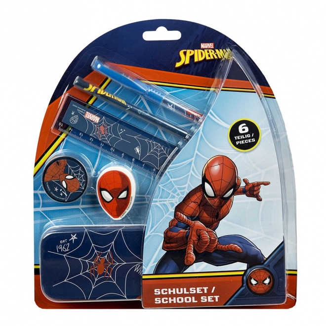 School Set Spider-Man 6 Pieces