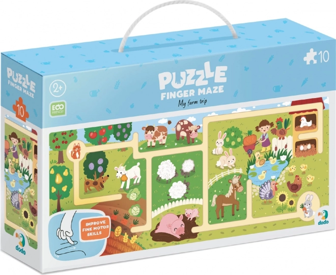 DODO Puzzle Labyrinth My Farm 10 pieces