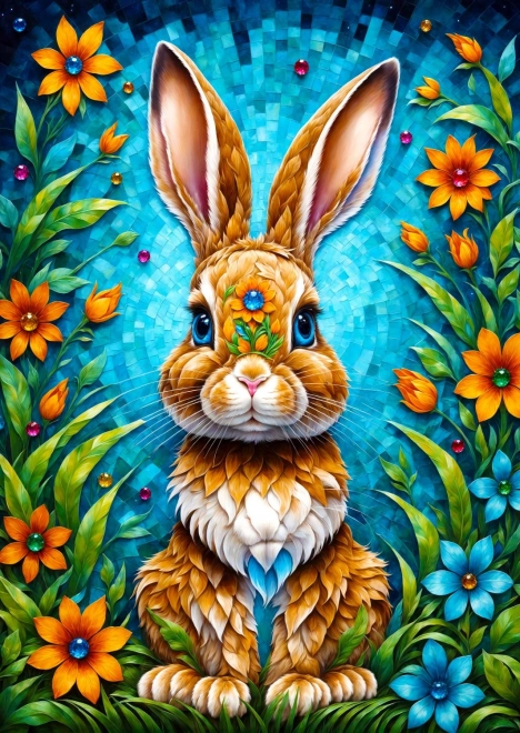 Enjoy Garden Bunny 1000 Piece Puzzle