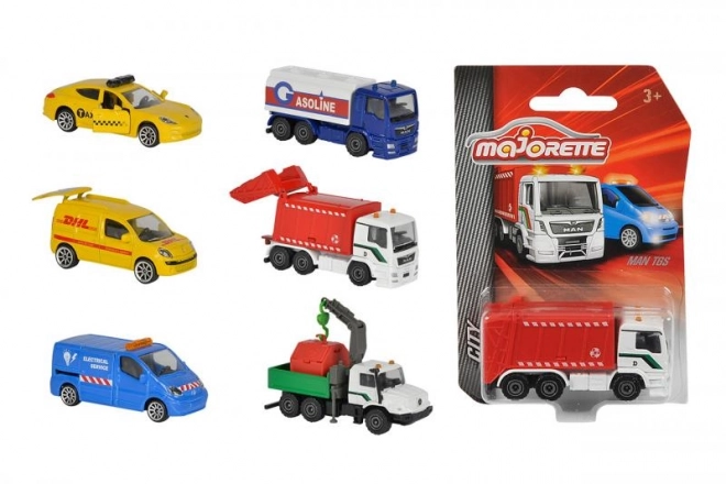 Metal City Car Toy Set