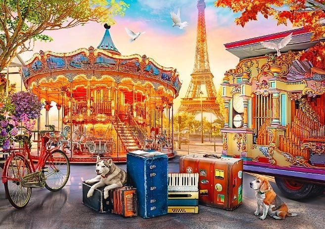 Trefl Puzzle Vacation in Paris 500 Pieces