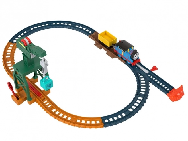 Thomas & Friends Set with Motorized Engine and Crane