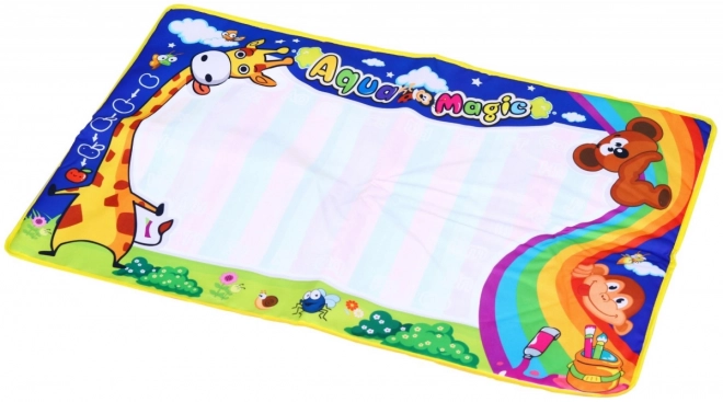 Water Drawing Mat for Kids 3+ Creative Toy with Disappearing Drawings