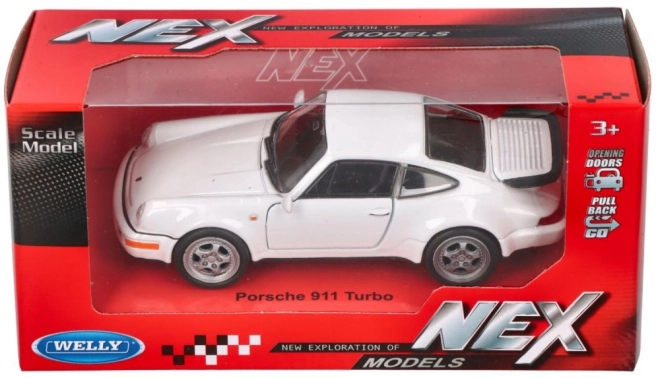 Die-cast Porsche 911 Turbo Model, Scale 1:36