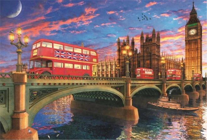 Trefl Wooden Double-Sided Puzzle Big Ben 501 Pieces