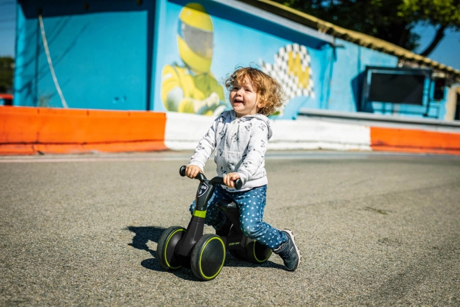 Toddler Balance Bike Easy-Way Race Yellow