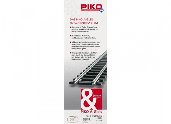 Piko Track Set B (End Track)