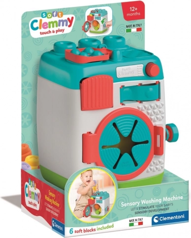 Clemmy Sensory Washing Machine – Block Sorter CLEMENTONI