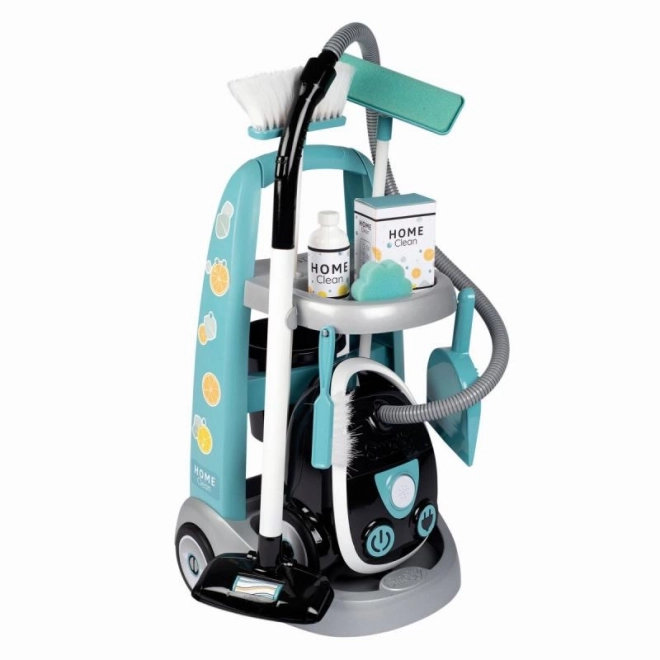 Cleaning Cart with Vacuum for Kids