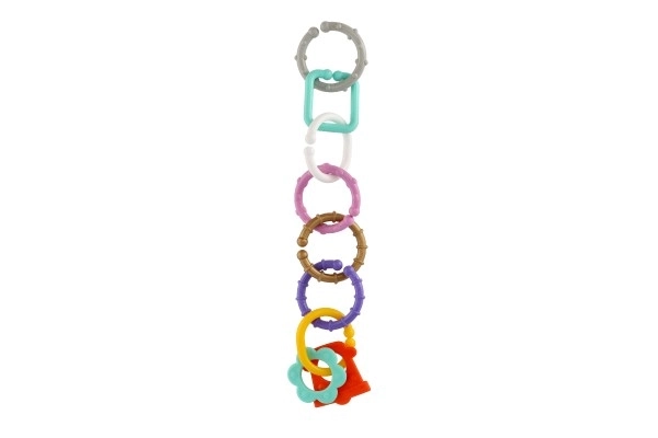 Colorful Geometric Baby Chain Toy