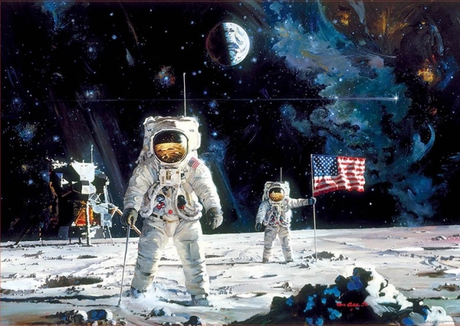 Educa Puzzle First Men on the Moon 1000 Pieces